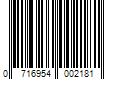 Barcode Image for UPC code 0716954002181