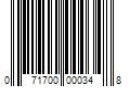 Barcode Image for UPC code 071700000348