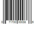 Barcode Image for UPC code 071700000386