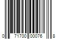 Barcode Image for UPC code 071700000768