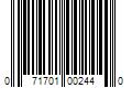 Barcode Image for UPC code 071701002440