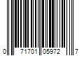 Barcode Image for UPC code 071701059727