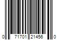 Barcode Image for UPC code 071701214560