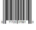 Barcode Image for UPC code 071720015810