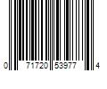 Barcode Image for UPC code 071720539774