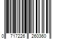 Barcode Image for UPC code 0717226260360