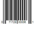 Barcode Image for UPC code 071728000061