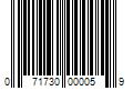 Barcode Image for UPC code 071730000059