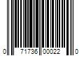 Barcode Image for UPC code 071736000220