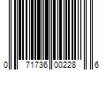 Barcode Image for UPC code 071736002286