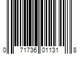 Barcode Image for UPC code 071736011318. Product Name: Libman 2-Count Gentle Touch Foaming Dish Wand Refill