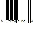 Barcode Image for UPC code 071736011356