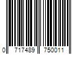 Barcode Image for UPC code 0717489750011