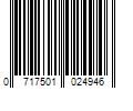 Barcode Image for UPC code 0717501024946