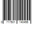 Barcode Image for UPC code 0717501140455