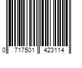 Barcode Image for UPC code 0717501423114