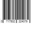 Barcode Image for UPC code 0717502224079