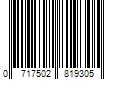 Barcode Image for UPC code 0717502819305