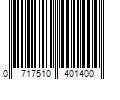 Barcode Image for UPC code 0717510401400