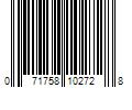 Barcode Image for UPC code 071758102728