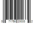 Barcode Image for UPC code 071758200332