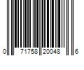 Barcode Image for UPC code 071758200486