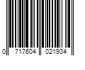 Barcode Image for UPC code 0717604021934