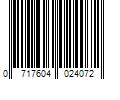 Barcode Image for UPC code 0717604024072