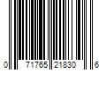 Barcode Image for UPC code 071765218306