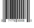 Barcode Image for UPC code 071778000080