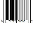 Barcode Image for UPC code 071782000052