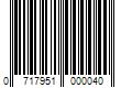 Barcode Image for UPC code 0717951000040