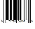 Barcode Image for UPC code 071798541020