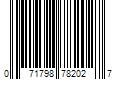 Barcode Image for UPC code 071798782027