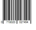 Barcode Image for UPC code 0718020027494