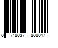 Barcode Image for UPC code 0718037808017