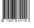 Barcode Image for UPC code 0718037811116