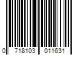 Barcode Image for UPC code 0718103011631