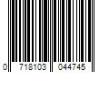 Barcode Image for UPC code 0718103044745