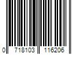 Barcode Image for UPC code 0718103116206