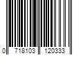 Barcode Image for UPC code 0718103120333