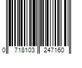 Barcode Image for UPC code 0718103247160