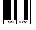 Barcode Image for UPC code 0718103322126