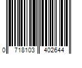 Barcode Image for UPC code 0718103402644