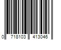 Barcode Image for UPC code 0718103413046