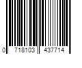 Barcode Image for UPC code 0718103437714