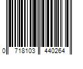 Barcode Image for UPC code 0718103440264