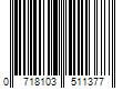 Barcode Image for UPC code 0718103511377