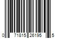 Barcode Image for UPC code 071815261955