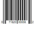 Barcode Image for UPC code 071820000082